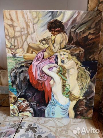 Картина В. Седов Hanz Zatzka холст/масло 55х46