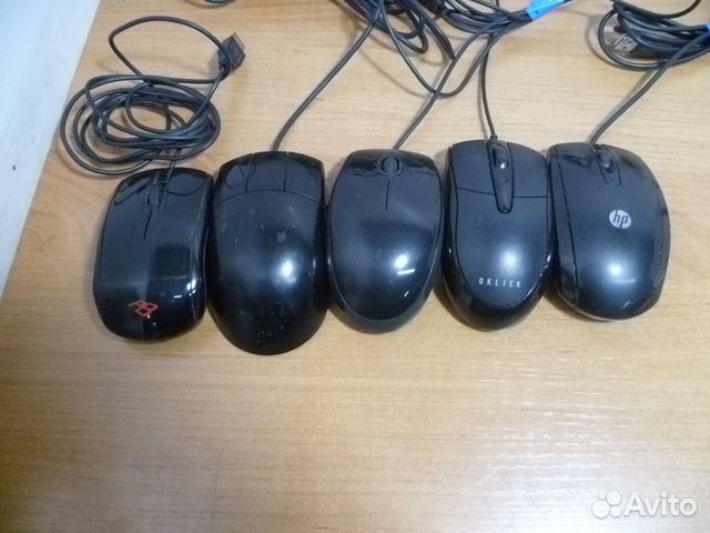 Мыши компьютерные usb/ps2 б\у