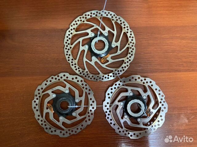 Роторы Shimano 180mm, 160mm CenterLock