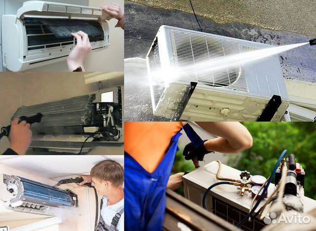 Кондиционер Обслуживание,чистка,заправка ремонт