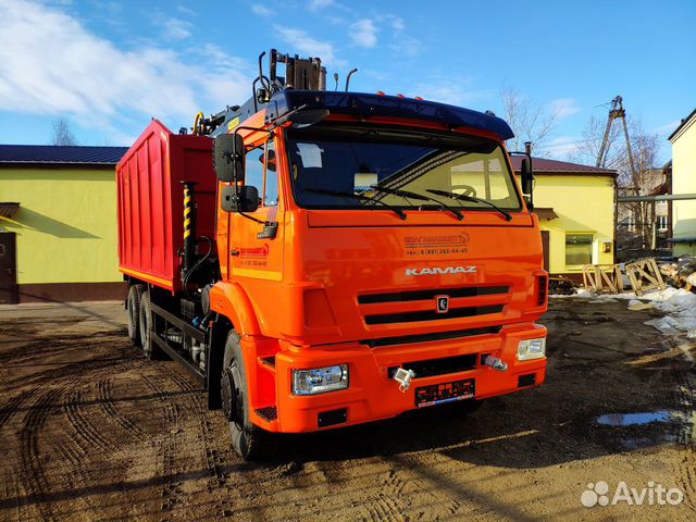 Ломовоз Камаз 65115 30М3 с манипулятором купить в Нижнем Новгороде ...