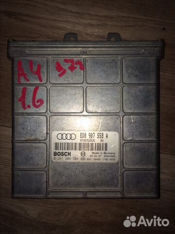 8d0907558a Эбу Audi A4 1.6