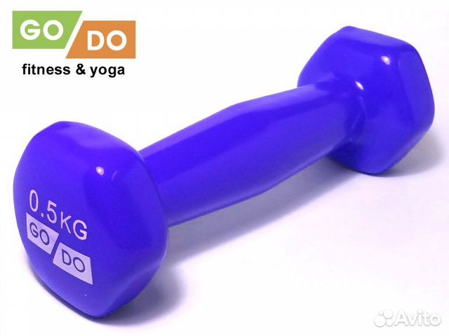 Гантели неопрен/винил 0,5 кг (пара)