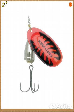 Super Vibra размер 4, вес 10,0 гр, цвет 197 (5шт)