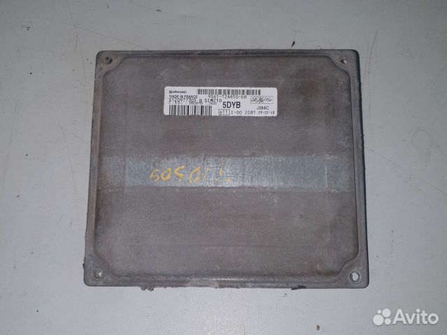 Эбу блок управления двигателем ford fusion 1.6 мкп