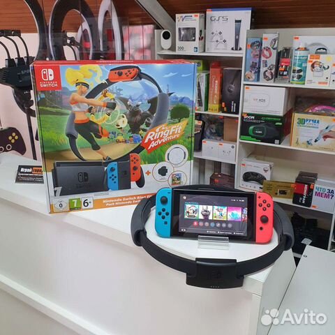 Nintendo Switch RingFit Adventure (в идеале)