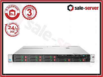 Сервер HP DL360p Gen8 8SFF 2x E5-2660 v2 96GB