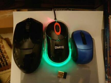 Мини Игровая Мышь USB с подсветкой. беспроводная