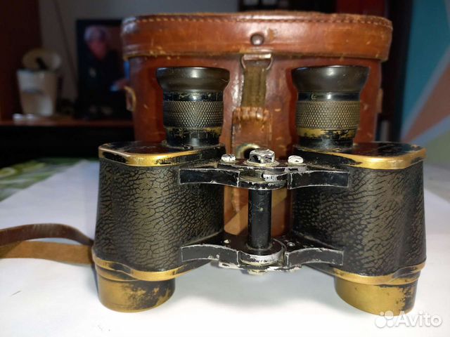 Довоенный.Бинокль. Антиквариата