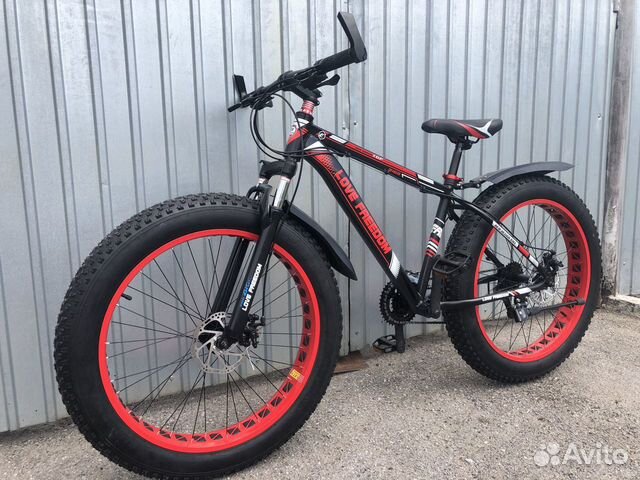 Фэтбайк новый Love Freedom 24 скорости