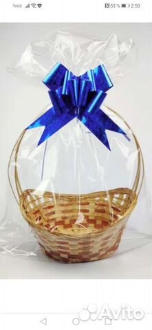 Корзина плетеная для подарков