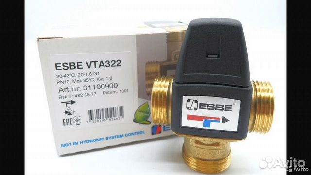Термостатический клапан esbe