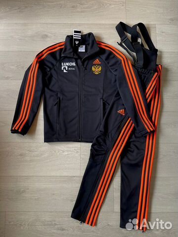 Разминочный костюм adidas сборной России