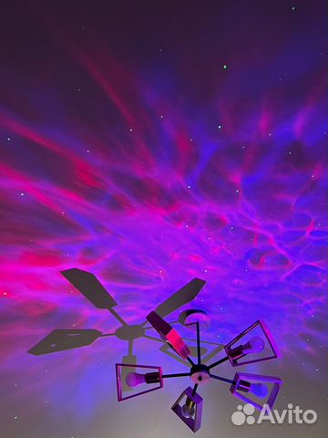 Ночник детский проектор космонавт