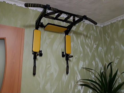 Турник 3в1 Мультихват настенный разборный