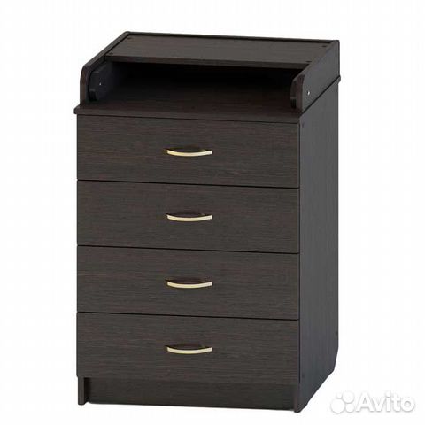 Детский комод Атон 60/4 лдсп Венге Новые