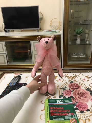 Медвежонок ручная работа игрушка