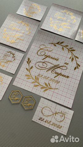 Наклейки для свадебных аксессуаров, бирки