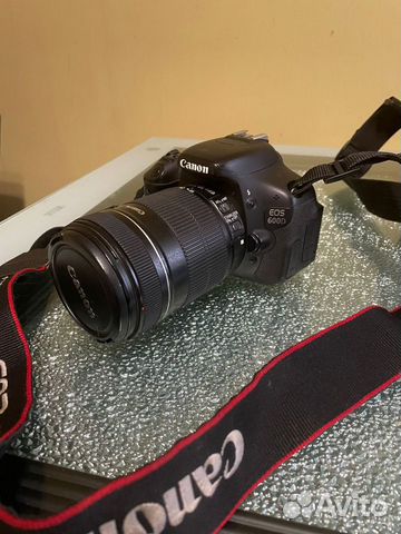 Зеркальный фотоаппарат canon eos 600 d 18-135 kit