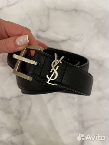 Ремень женский кожаный YSL