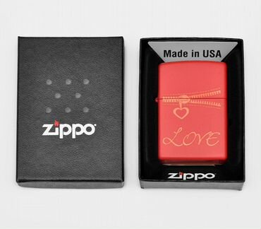 Зажигалка Zippo 28721 Zipper Love Оригинал Новая
