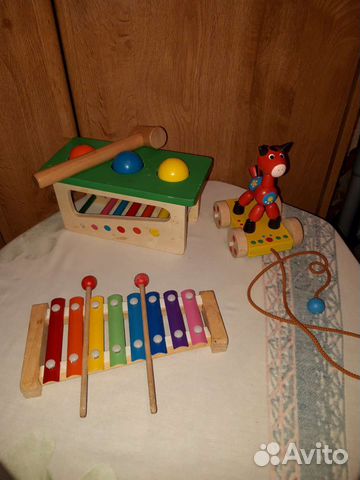 Развивающие деревянные игрушки