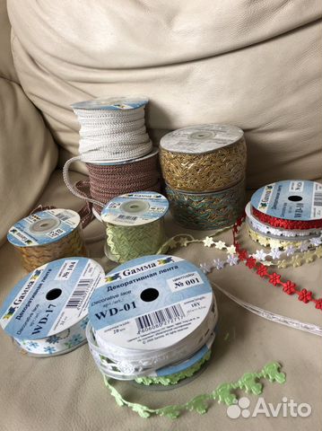 Тесьма декоративная для рукоделия Гамма