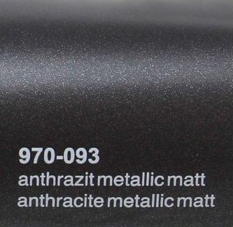 Плёнка тёмный антрацит мат Oracal 970-093
