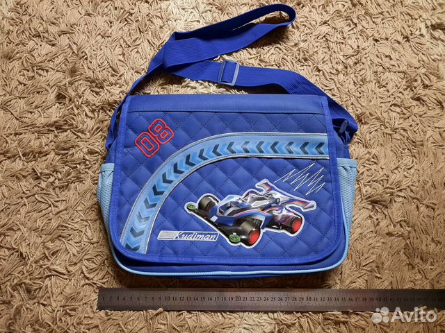 Сумка через плечо А4 для мальчика школьная