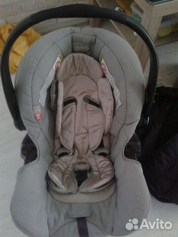 Автолюлька graco 0 -9 с базой изофикс