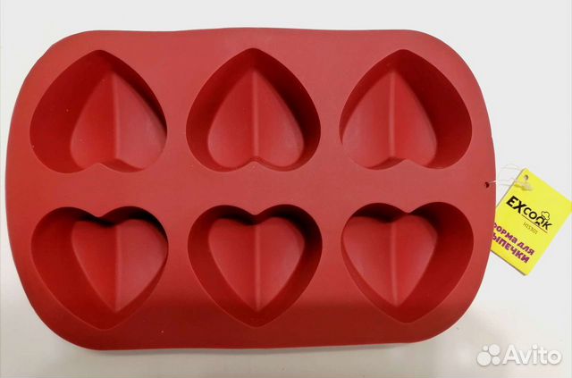Форма для выпечки силиконовая EXcook 6 шт. в одном