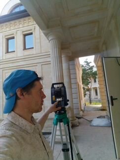 Геодезист. Услуги геодезиста. Фасадная съемка