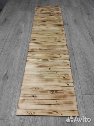 Деревянные дорожки, декоративные