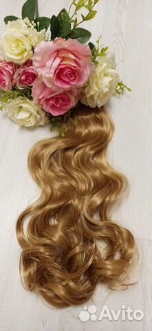 Волосы на заколках