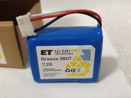 Аккумулятор Braava 380T пылесос iRobot Roomba Braa