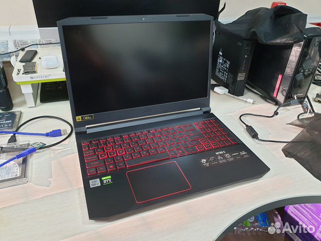 Мощный игровой ноутбук Acer Nitro 5 i7 rtx3050