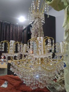 Люстра хрустальная чехия
