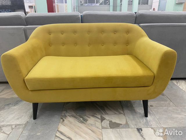 Диван роттердам velvet yellow