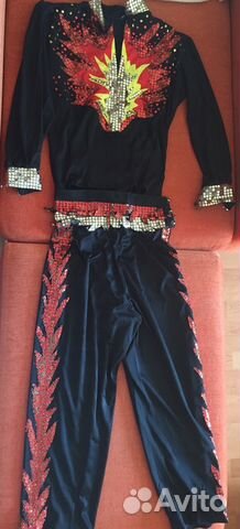 Костюм танцевальный мужской