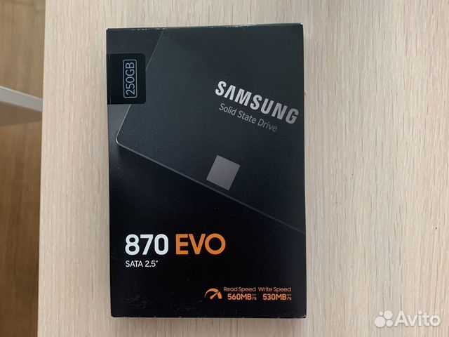 SSD-накопитель Samsung 870 EVO(MZ-77E250BW)