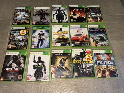 Лицензионные игры для xbox 360