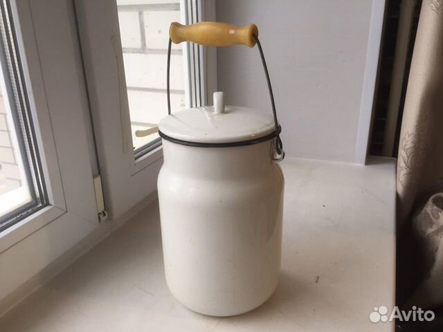 Бидон эмалированный СССР