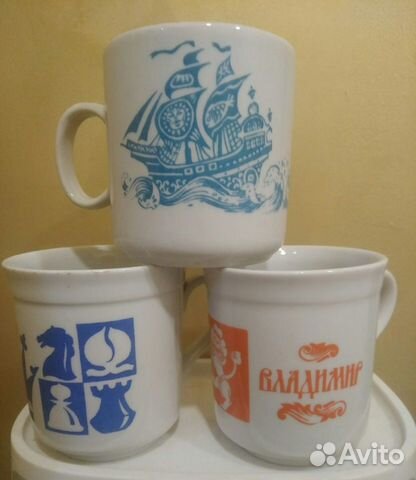 Кружки чайные коллекционные СССР