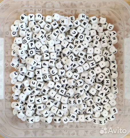 Силиконовые буквы