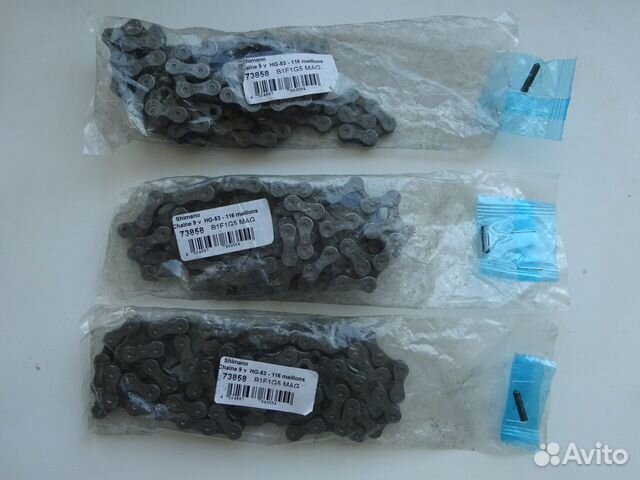 Велосипедные цепи Shimano CN HG53/HG93 9 speed