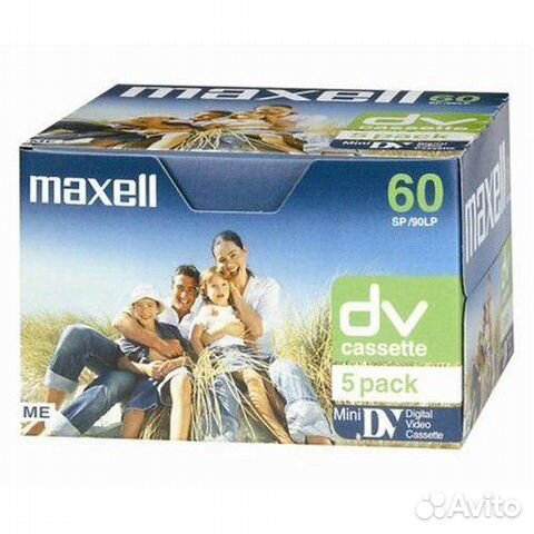 Видеокассеты новые японские miniDV Maxell DVM 60
