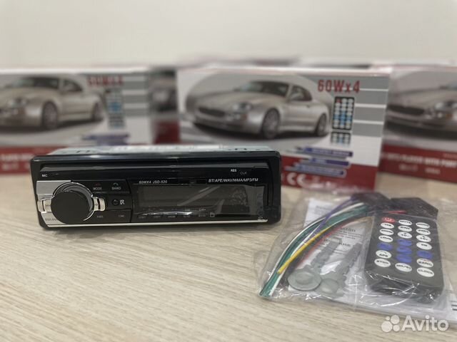 Магнитола 1din Bluetooth USB