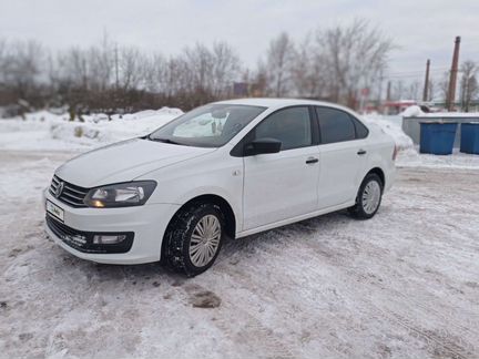 Volkswagen Polo 1.6 AT, 2020, 100 000 км