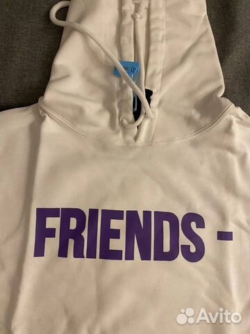 Vlone Hoodie purple logo