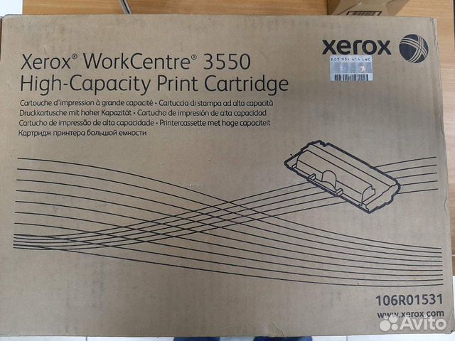 Принт-картридж xerox WC 3550 11K